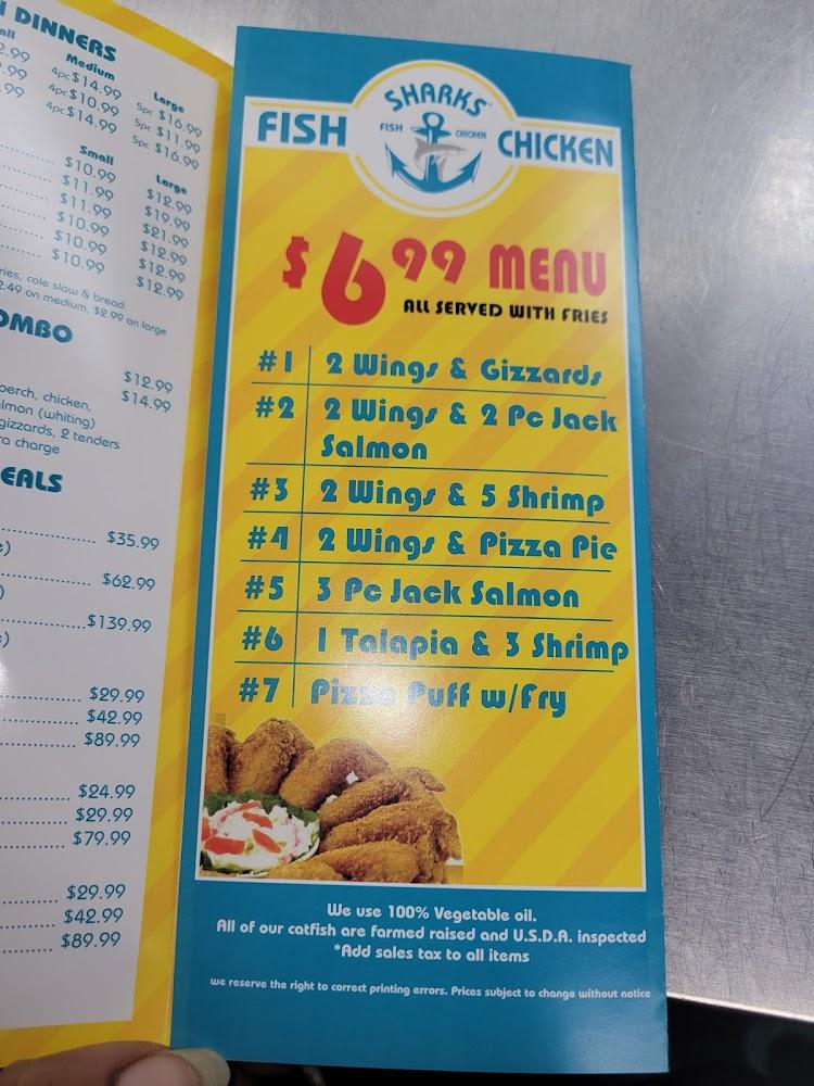 Sharks Fish & Chicken 25 Piece