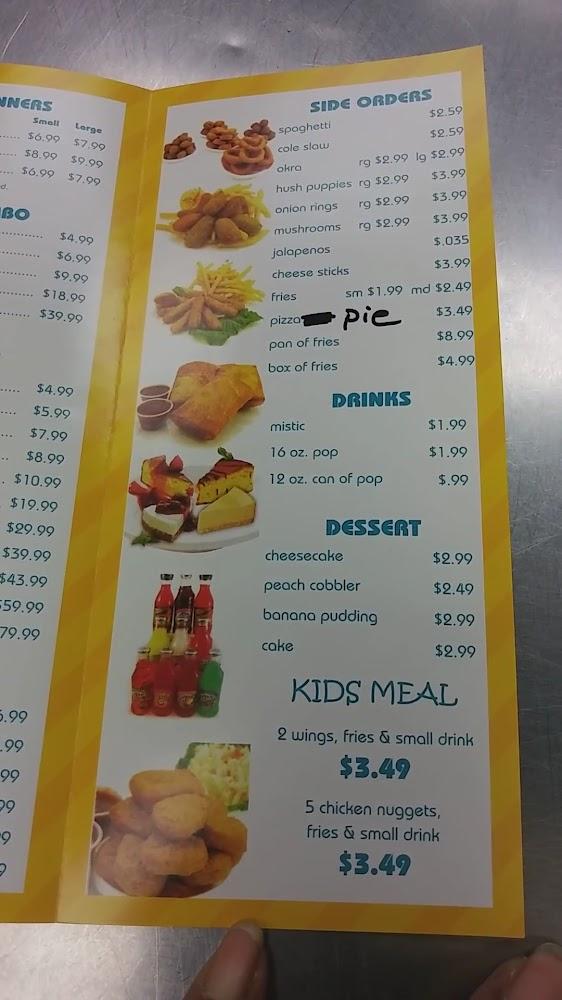 Sharks Fish & Chicken Menu image 4